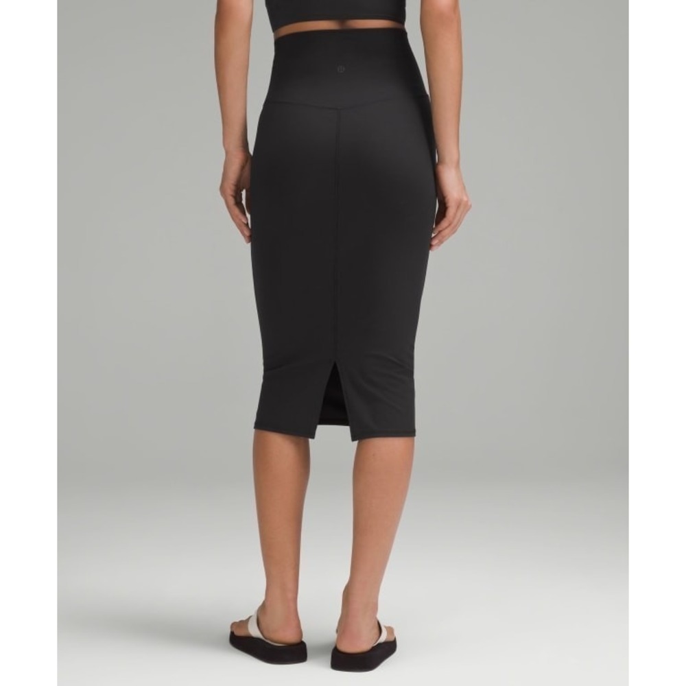 Lululemon Nulu Slim-fit High Rise Midi Skirt - Picture 2 of 8